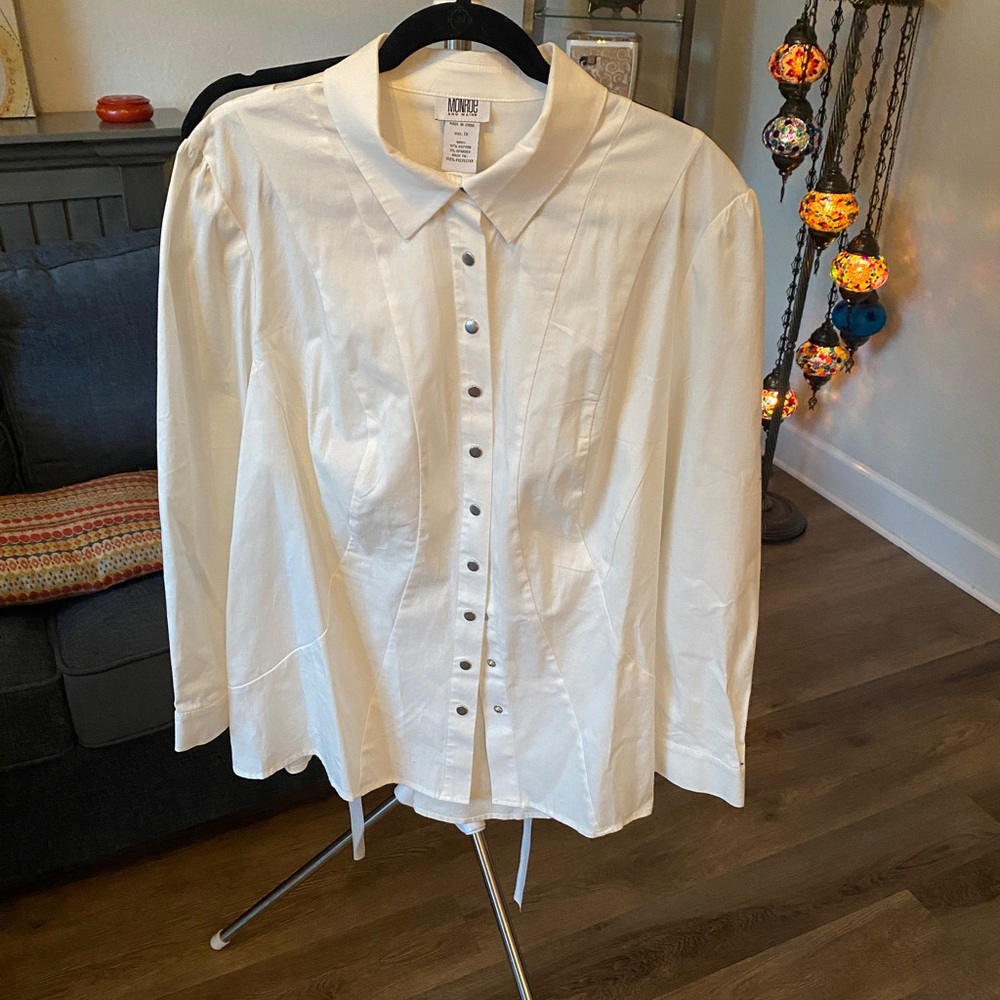 1X Slightly Off-White Dress Shirt
